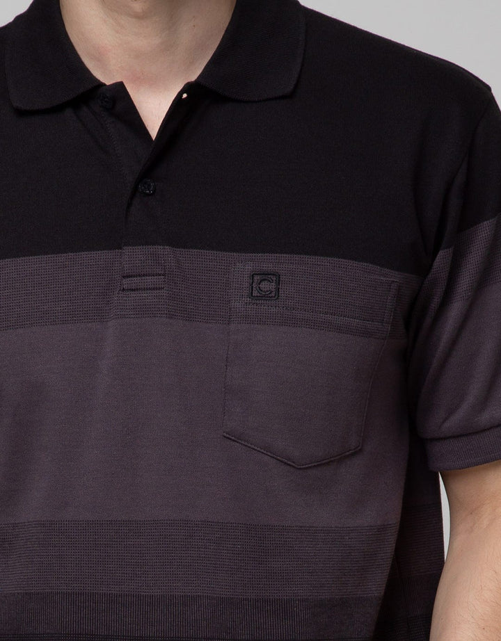 Cole Big Stripe Middle Men's Polo Shirt