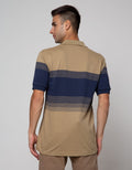 Cole Big Stripe Middle Men's Polo Shirt