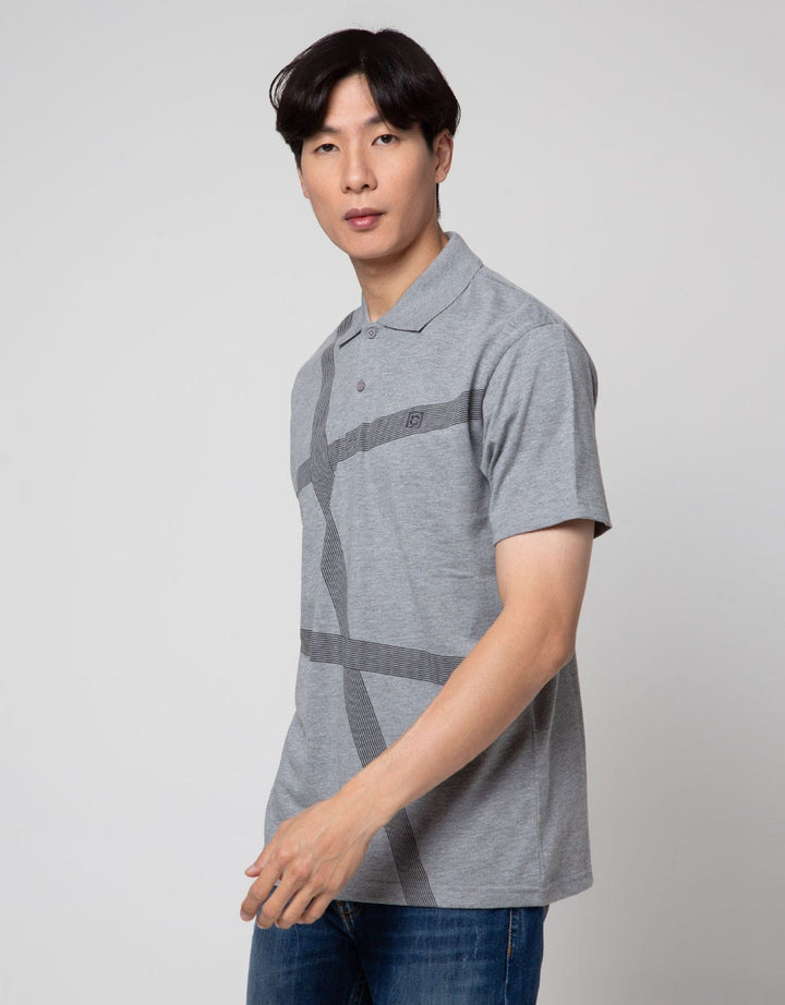 Cole Circle Shoulder Polo Shirt Pria