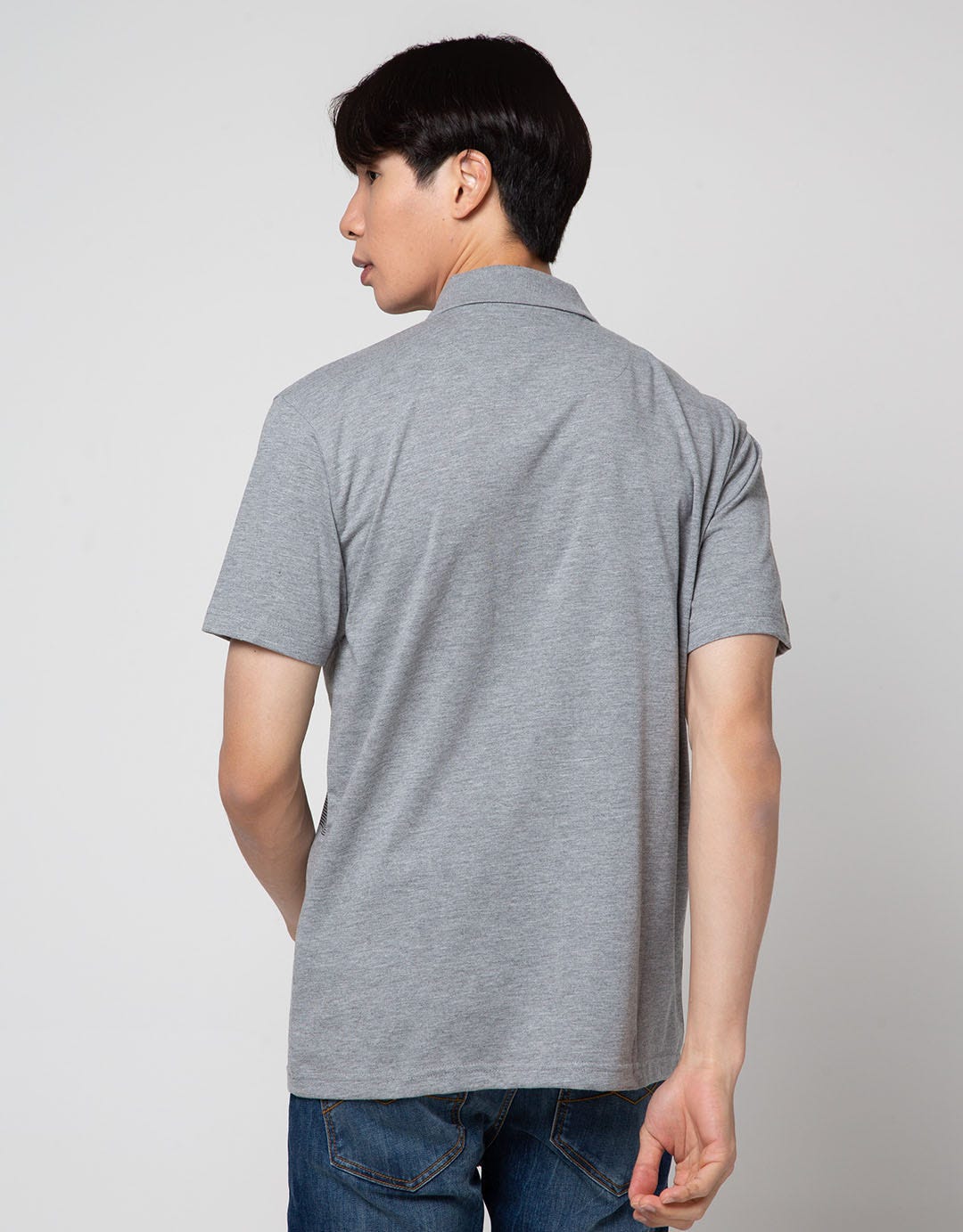Cole Circle Shoulder Polo Shirt Pria