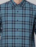 Cole Four Colors Check Kemeja Pria