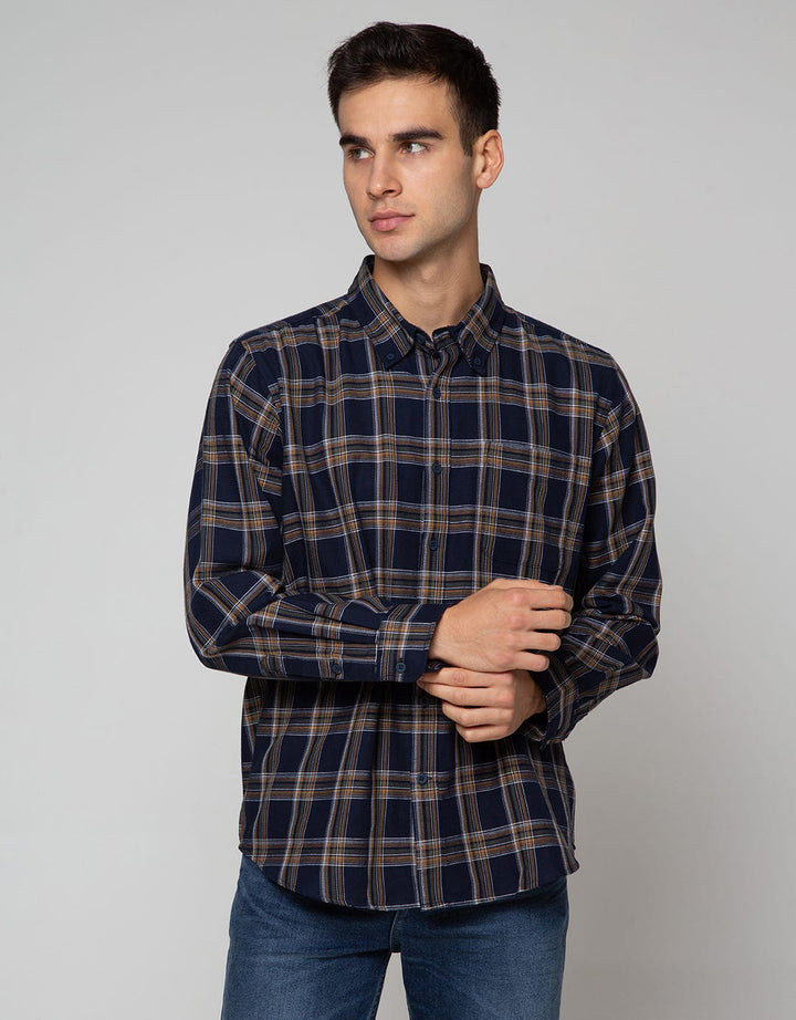 Cole Tricolor Checks Men's Woven Shirt