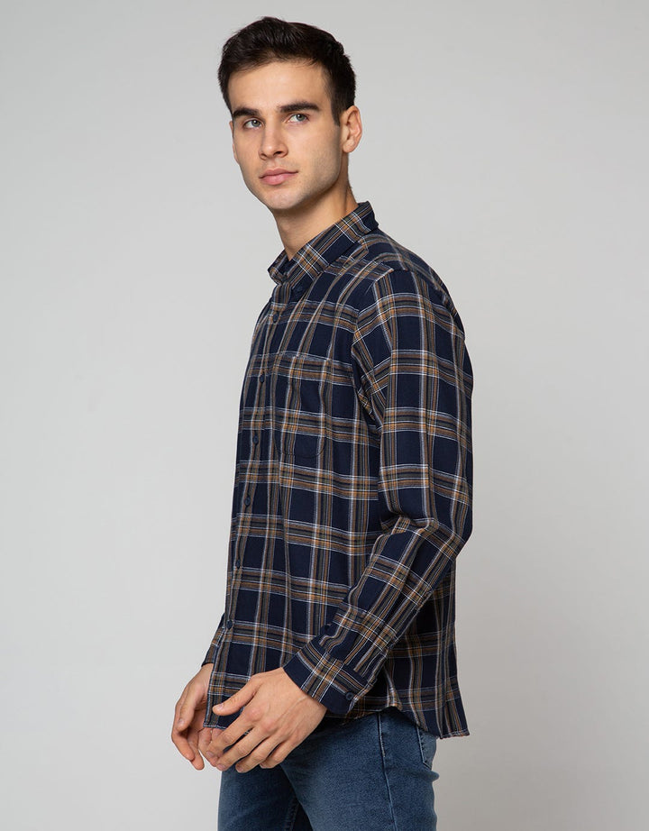 Cole Tricolor Checks Men's Woven Shirt