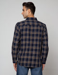 Cole Tricolor Checks Kemeja Woven Pria