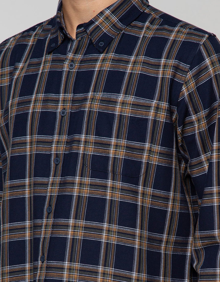 Cole Tricolor Checks Men's Woven Shirt