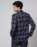 Cole Checks Print Kemeja Pria