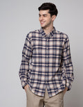 Cole Long Sleeve Shirt Woven Print Cubes