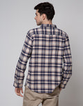 Cole Long Sleeve Shirt Woven Print Cubes
