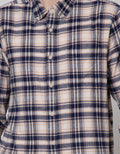 Cole Long Sleeve Shirt Woven Print Cubes