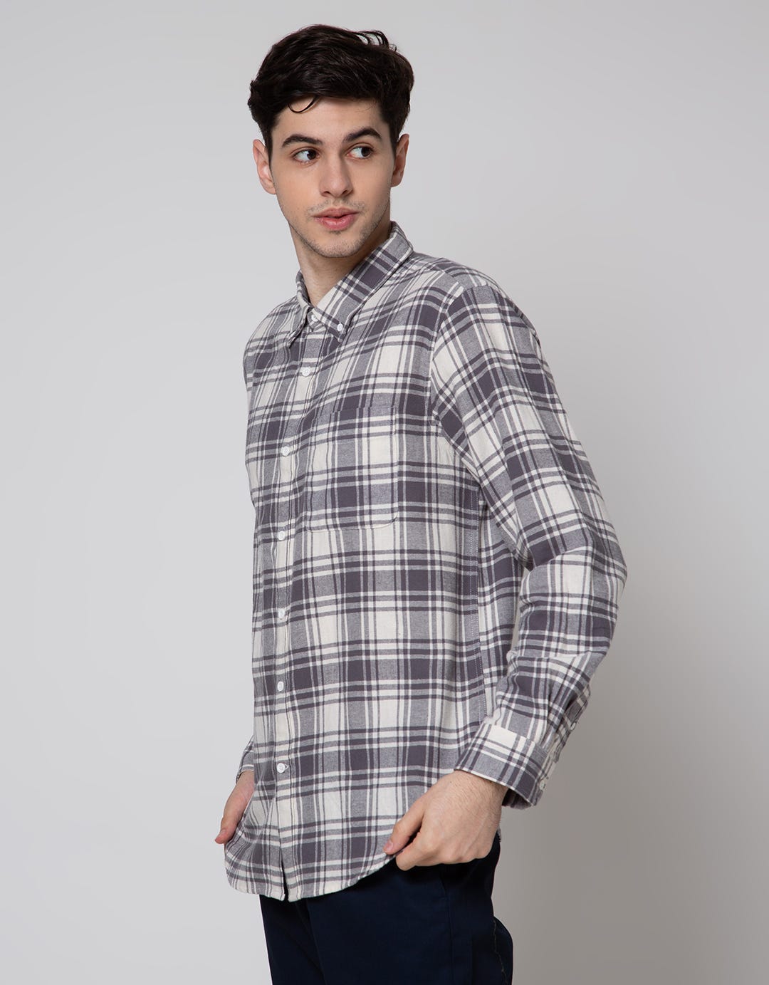 Cole Long Sleeve Shirt Woven Full Print
