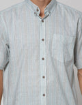 Cole Stripes Color Kemeja Pria