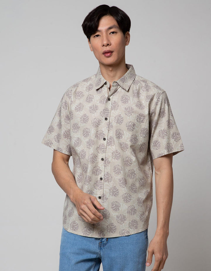 Cole Short Sleeve Shirt Woven Printed