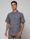 Cole Short Sleeve Shirt Woven Crossed Recycle Cotton