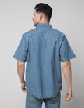Cole Short Sleeve Shirt Woven Printed Textures Effect