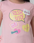 Little M Ruffle Fresh Juice Kaos Anak Perempuan