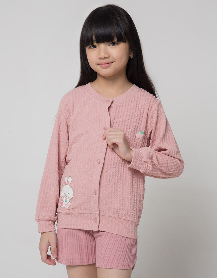 Little M Cardigan Texture Bunny