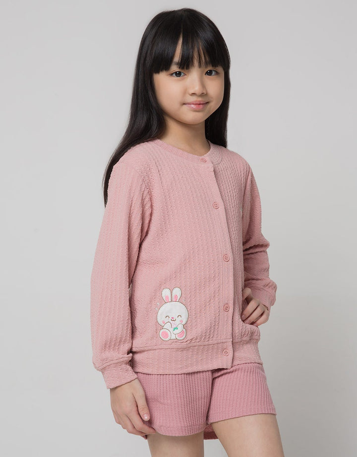 Little M Cardigan Texture Bunny