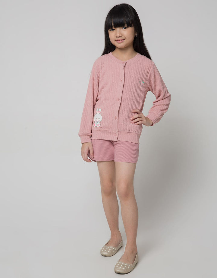 Little M Cardigan Texture Bunny