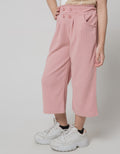 Little M Long Pants Kulot Paperbag Kancing