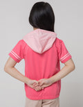 Little M Short Sleeve T-Shirt Hoody Kantong Unicorn Doodle