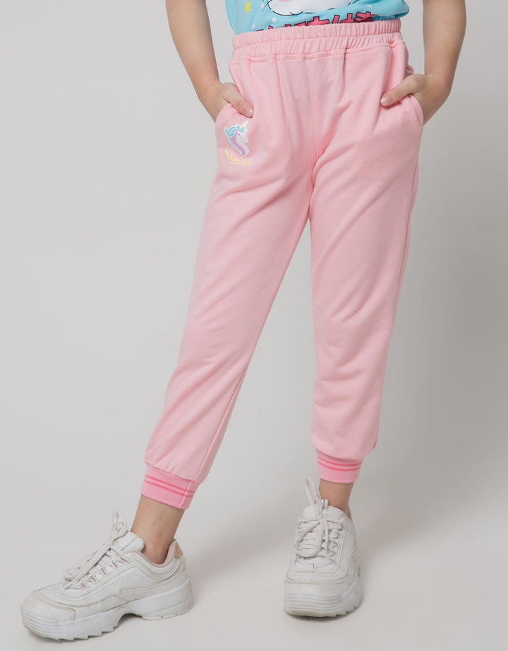 Little M Unicorn Magical Girls Jogger Pants