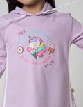 Little M Hoodie Unicorn Kaos Anak Perempuan