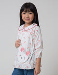 Little M Long Sleeve Shirt Full Print Tas Kelinci