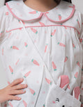 Little M Long Sleeve Shirt Full Print Tas Kelinci