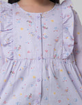 Little M Stripe Unicorn Blouse Anak Perempuan