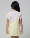 Little M Checkered Pocket Dress for Girls