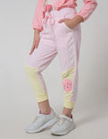 Little M Check Print Girls Pants