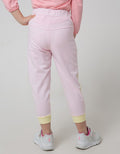Little M Check Print Girls Pants