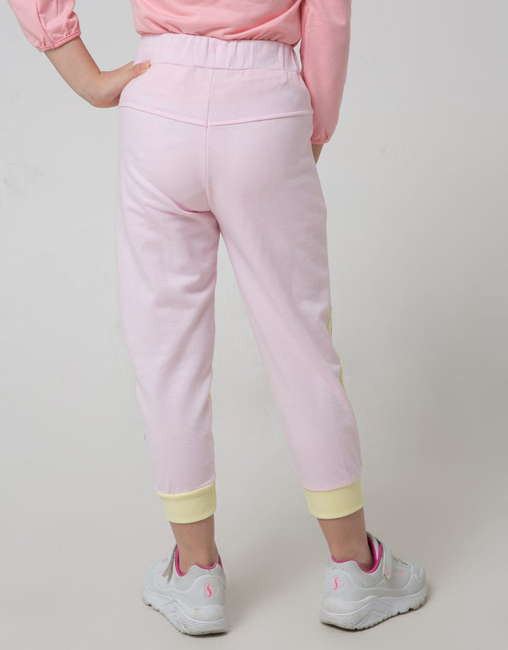 Little M Check Print Girls Pants