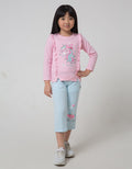 Little M Unicorn Ruffle Sweater Anak Perempuan