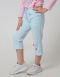 Little M Wide Leg Unicorn Girls Pants
