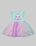 Little M Geber Meow Tutu Dress Anak Perempuan