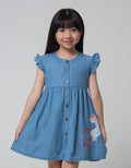 Little M Ruffle Unicorn Dress for Girls