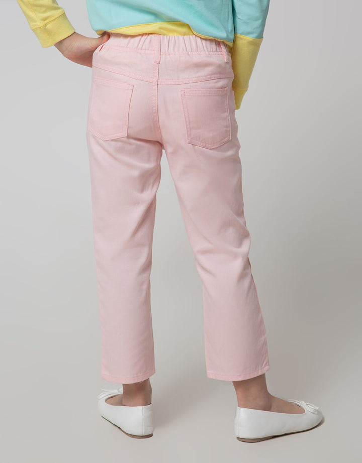 Little M Long Pants Jegging Twill Bordir Sebar Bunny