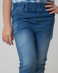 Little M Long Pants Jegging Bordir On Tone Cat