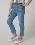 Little M Long Pants Jegging Bordir Butterfly