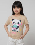 Little M Short Sleeve T-Shirt Anime Animal Panda