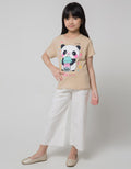Little M Short Sleeve T-Shirt Anime Animal Panda