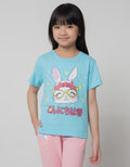 Little M Short Sleeve T-Shirt Print Anime Animal Rabbit