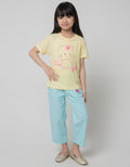 Little M Short Sleeve T-Shirt Print Colors Casual
