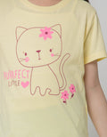 Little M Short Sleeve T-Shirt Print Colors Casual