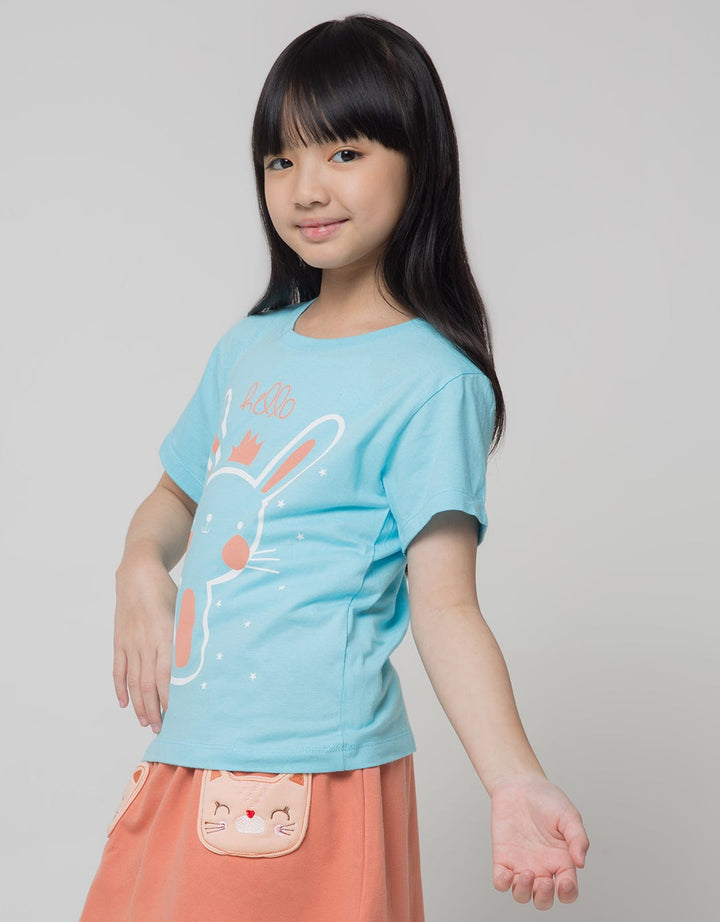 Little M Two Colors Kaos Anak Perempuan