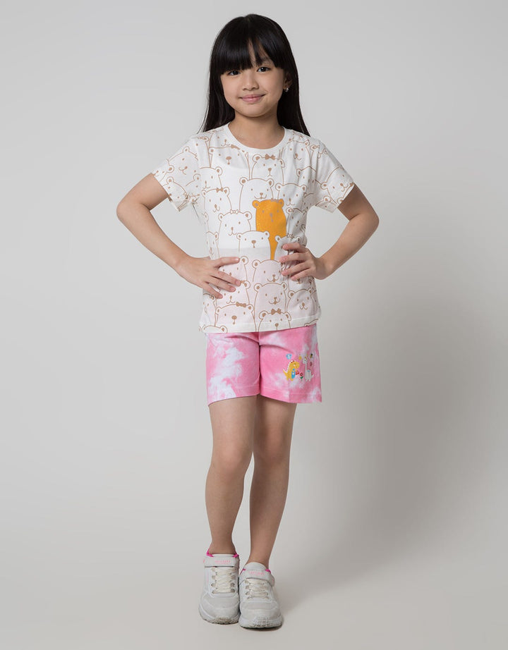 Little M Two Bear Girls T-Shirt