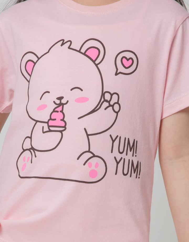 Little M Short Sleeve T-Shirt 2 Colors Bear