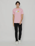 d&f T-Shirt Print Cheer Up And Live
