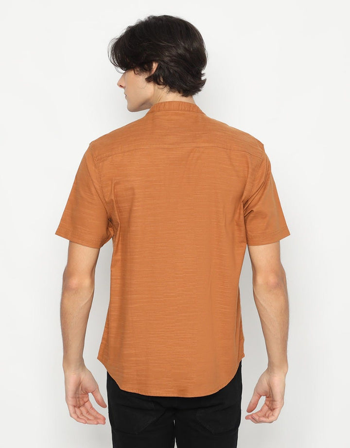 d&f Kemeja Koko Slub Elegan